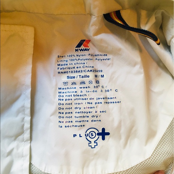 White K-way Jacket - Picture 3 of 7
